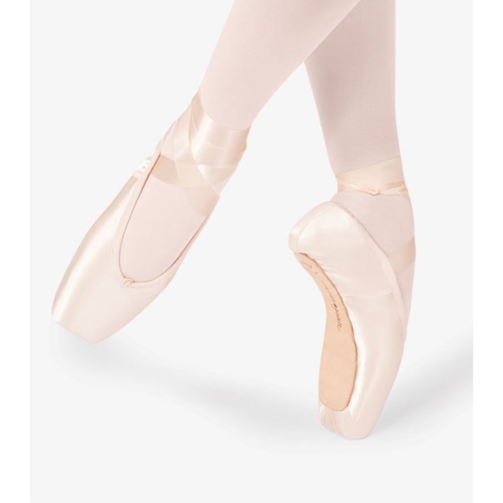 Russian Pointe Muze Muse Toe Shoes Drawstring New
